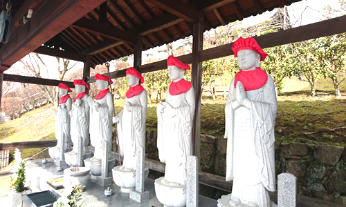 比叡山延暦寺大霊園六地蔵尊写真