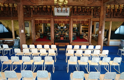 比叡山延暦寺大霊園本堂