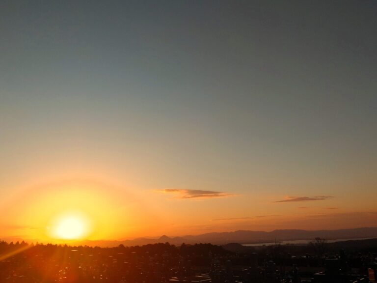 霊園の夜明け2026